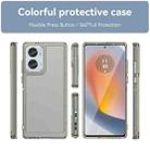 For Motorola Edge 50 Fusion Candy Series TPU Phone Case(Transparent Grey) - 2