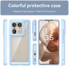 For Motorola Edge 50 Ultra Global Colorful Series Acrylic Hybrid TPU Phone Case(Blue) - 2