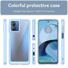 For Motorola Moto G14 Colorful Series Acrylic Hybrid TPU Phone Case(Blue) - 2