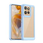 For Motorola Edge 50 Neo Colorful Series Acrylic Hybrid TPU Phone Case(Blue) - 1