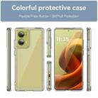 For Motorola Moto G85 Colorful Series Acrylic Hybrid TPU Phone Case(Transparent) - 2