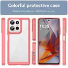 For Motorola Moto G75 5G Colorful Series Acrylic Hybrid TPU Phone Case(Red) - 2