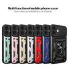 For iPhone 16 Plus Sliding Camera Cover Design TPU+PC Phone Case(Black) - 2