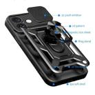 For iPhone 16 Plus Sliding Camera Cover Design TPU+PC Phone Case(Blue) - 3