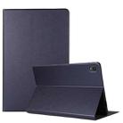 For Huawei MatePad Air 11.5 2023 Voltage Elastic Texture Flip Tablet Leather Case(Dark Blue) - 1