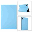 For vivo Pad 2 12.1 Voltage Elastic Texture Flip Tablet Leather Case(Sky Blue) - 1