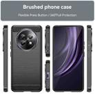 For Realme P1 Speed Carbon Fiber Brushed Texture TPU Phone Case(Black) - 2