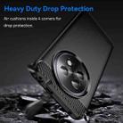 For Realme P1 Speed Carbon Fiber Brushed Texture TPU Phone Case(Black) - 3