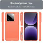 For Realme GT 7 Pro Carbon Fiber Brushed Texture TPU Phone Case(Red) - 2