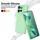 For Motorola Moto G Power 2025 Pure Color Liquid Silicone Shockproof Phone Case(Green) - 3