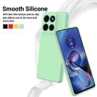 For Motorola Moto G Stylus 5G 2025 Pure Color Liquid Silicone Shockproof Phone Case(Green) - 3