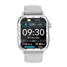 G96 1.85 inch HD Square Screen Rugged Smart Watch Support Bluetooth Calling/Heart Rate Monitoring/Blood Oxygen Monitoring(Grey) - 2