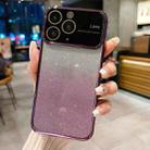 For iPhone 11 Pro Max Electroplating TPU Gradient Phone Case(Purple) - 1