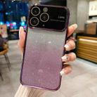 For iPhone 11 Pro Electroplating TPU Gradient Phone Case(Purple) - 1