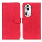 For OPPO Reno11 Pro 5G Global KHAZNEH Retro Texture Flip Leather Phone Case(Red) - 1