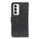 For OPPO Reno12 5G Global KHAZNEH Retro Texture Flip Leather Phone Case(Black) - 3