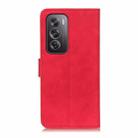 For OPPO Reno12 Pro 5G Global KHAZNEH Retro Texture Flip Leather Phone Case(Red) - 3