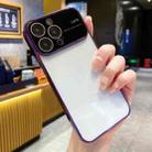For iPhone 13 Pro Max Electroplating TPU Phone Case(Purple) - 1
