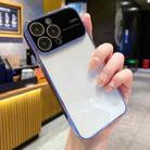 For iPhone 12 Pro Max Electroplating TPU Phone Case(Sierra Blue) - 1
