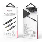 Yesido YAU30 3.5mm Male to 3.5mm Male Audio Cable with Microphone, Length:1.2m(Black) - 8