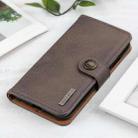 For Motorola Edge 50 Neo KHAZNEH Cowhide Texture Flip Leather Phone Case(Khaki) - 2