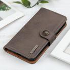 For Motorola Moto G35 5G KHAZNEH Cowhide Texture Flip Leather Phone Case(Khaki) - 2