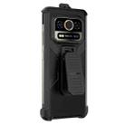 For Ulefone Armor 25T Pro Ulefone Back Clip Phone Case with Carabiner(Black) - 2