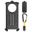 For Ulefone Armor X31 / X31 Pro Ulefone Back Clip Phone Case with Carabiner(Black) - 1