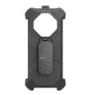 For Ulefone Armor X16 / X16 Pro Ulefone Back Clip Phone Case with Carabiner(Black) - 2