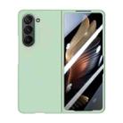 For Samsung Galaxy Z Fold5 Integrated PC Skin Feel Shockproof Phone Case(Mint Green) - 1