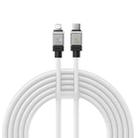 Baseus Cool Play Series 20W USB-C / Type-C to 8 Pin Fast Charging Data Cable, Length:2m(White) - 1