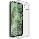 For Google Pixel 8a IMAK UX-5 Series Transparent Shockproof TPU Protective Phone Case(Transparent) - 1