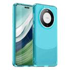 For Huawei Mate 60 Pro Candy Series TPU Phone Case(Transparent Blue) - 1