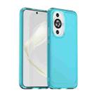 For Huawei nova 12s Candy Series TPU Phone Case(Transparent Blue) - 1