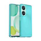 For Huawei nova 11i Candy Series TPU Phone Case(Transparent Blue) - 1