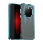 For Huawei Mate 60 RS Ultimate Candy Series TPU Phone Case(Transparent Blue) - 1