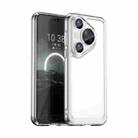 For Huawei Pura 70 Pro Candy Series TPU Phone Case(Transparent) - 1