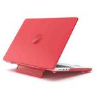 For Macbook Pro 14 A2918/A2992/A2779 Frosted Translucent Laptop Protective Case(Red) - 1