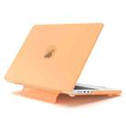 For Macbook Pro 14 A2918/A2992/A2779 Frosted Translucent Laptop Protective Case(Yellow) - 1