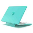 For Macbook Pro 14 A2918/A2992/A2779 Frosted Translucent Laptop Protective Case(Mint Green) - 1