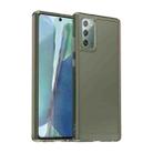 For Samsung Galaxy Note20 Candy Series TPU Phone Case(Transparent Grey) - 1