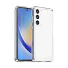For Samsung Galaxy A35 Candy Series TPU Phone Case(Transparent) - 1