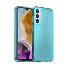 For Samsung Galaxy M15 Candy Series TPU Phone Case(Transparent Blue) - 1