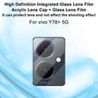 For vivo Y78+ 5G imak Integrated Rear Camera Lens Tempered Glass Film with Lens Cap - 3