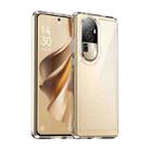 For OPPO Reno10 Pro+ Colorful Series Acrylic Hybrid TPU Phone Case(Transparent) - 1