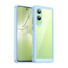 For OPPO K12x Colorful Series Acrylic Hybrid TPU Phone Case(Blue) - 1