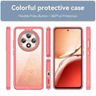 For OPPO Reno12 F 4G Colorful Series Acrylic Hybrid TPU Phone Case(Red) - 2