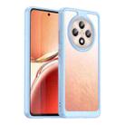 For OPPO Reno12 F 5G Colorful Series Acrylic Hybrid TPU Phone Case(Blue) - 1