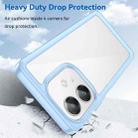 For OPPO A3X 4G Colorful Series Acrylic Hybrid TPU Phone Case(Blue) - 3