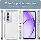 For OPPO A3 Pro Global Colorful Series Acrylic Hybrid TPU Phone Case(Transparent) - 2